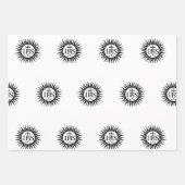 Emblem der Gesellschaft Jesu Geschenkpapier Set (Vorderseite 3)