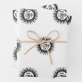 Emblem der Gesellschaft Jesu Geschenkpapier Set (Beispiel)