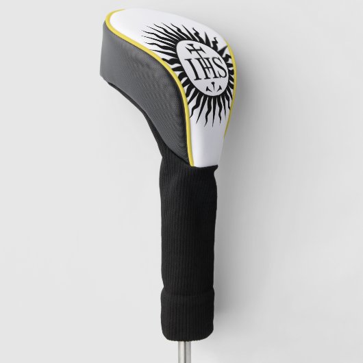 Emblem der Gesellschaft Jesu Golf Headcover (angewinkelt)