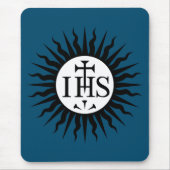 Emblem der Gesellschaft Jesu Mousepad (Vorne)