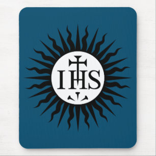 Emblem der Gesellschaft Jesu Mousepad