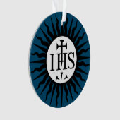 Emblem der Gesellschaft Jesu Ornament (Vorderseite)