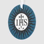 Emblem der Gesellschaft Jesu Ornament (Vorderseite)