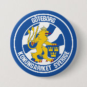 Emblem der Göteborger Runde Button (Vorderseite)