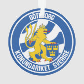 Emblem der Göteborger Runde Ornament (Rückseite)
