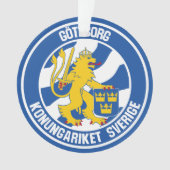 Emblem der Göteborger Runde Ornament (Vorderseite)