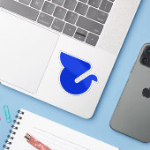 Emblem der Higashiosaka (Higashiōsak), Osaka, Japa Aufkleber (Laptop mit iPhone)