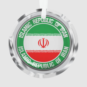Emblem der Iran-Runde Ornament