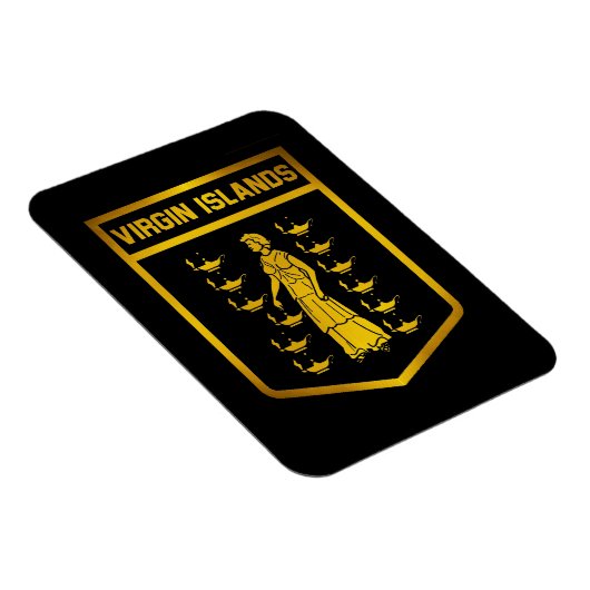 Emblem der Jungfrau Magnet (Rechte Seite)