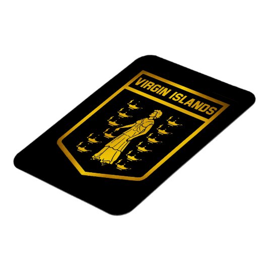 Emblem der Jungfrau Magnet (Linke Seite)