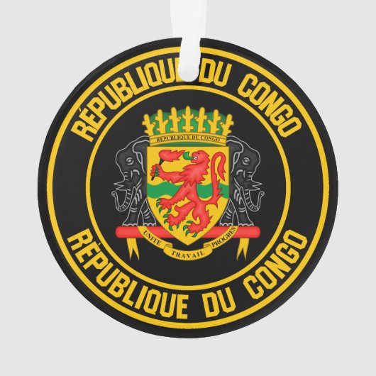 Emblem der Kongo-Runde Ornament (Rückseite)