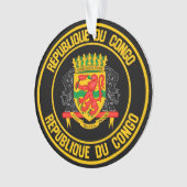 Emblem der Kongo-Runde Ornament (Vorderseite)