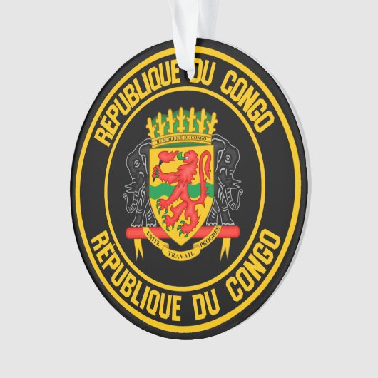 Emblem der Kongo-Runde Ornament (Vorderseite)