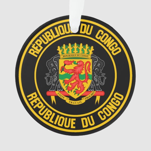 Emblem der Kongo-Runde Ornament (Vorderseite)