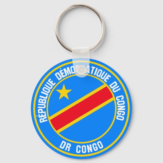 Emblem der Kongo-Runde Schlüsselanhänger (Vorderseite)