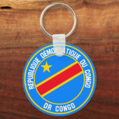 Emblem der Kongo-Runde Schlüsselanhänger (Vorderseite)
