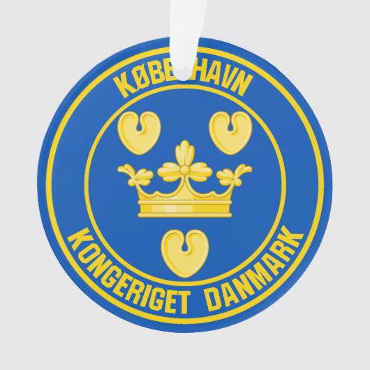 Emblem der Kopenhagener Runde Ornament (Vorderseite)