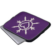 "Emblem der Liebe" Elektronik-Tasche Laptopschutzhülle (Vorne Knopf)