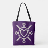 "Emblem der Liebe" Tote Tasche (Rückseite)