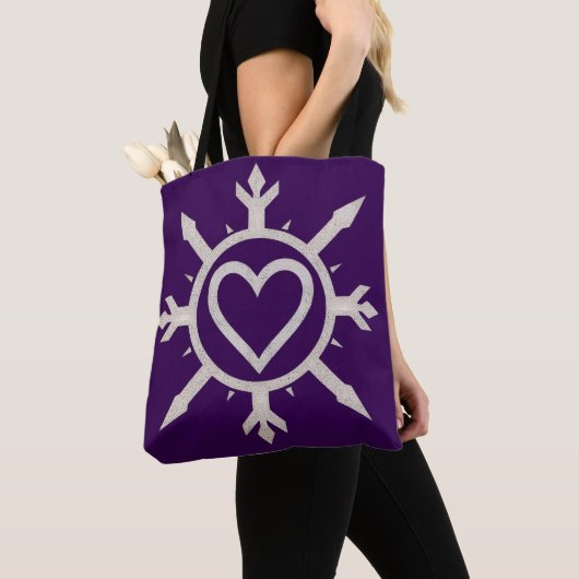 "Emblem der Liebe" Tote Tasche (Von Nahem)