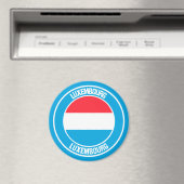 Emblem der Luxemburger Runde Magnet (In Situ (Geschirrspüler))