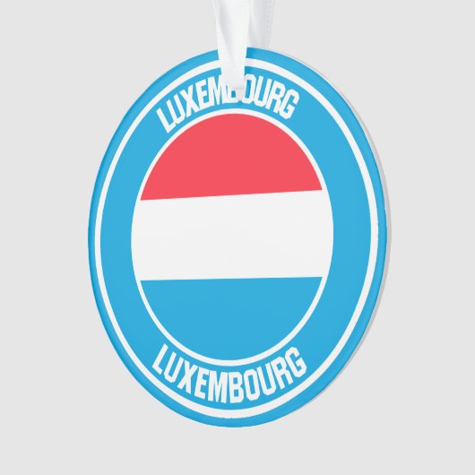 Emblem der Luxemburger Runde Ornament (Vorderseite)