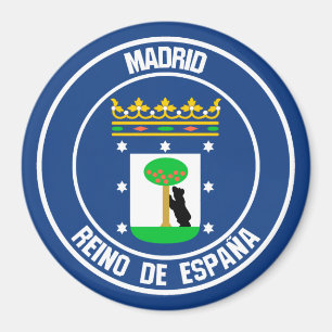 Emblem der Madrider Runde Magnet