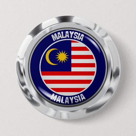 Emblem der Malaysia-Runde Button (Vorderseite)