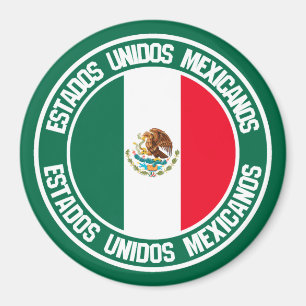 Emblem der Mexiko-Runde Magnet
