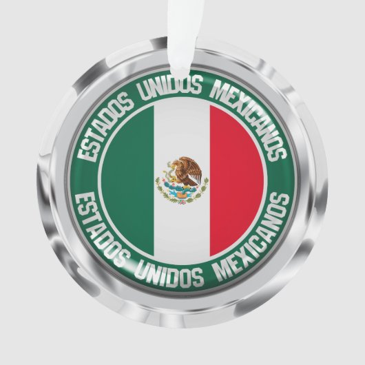 Emblem der Mexiko-Runde Ornament (Vorderseite)