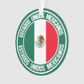Emblem der Mexiko-Runde Ornament (Vorderseite)