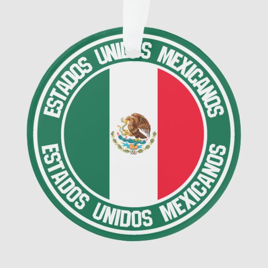 Emblem der Mexiko-Runde Ornament (Vorderseite)