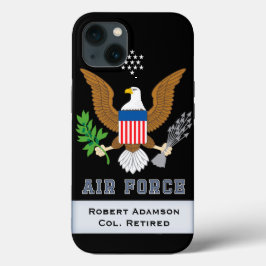 Emblem der militärischen Luftwaffe personalisieren Case-Mate iPhone Hülle