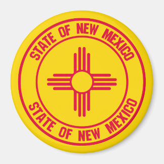 Emblem der neuen Mexiko-Runde Magnet