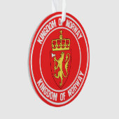 Emblem der Norwegen-Runde Ornament (Vorderseite)