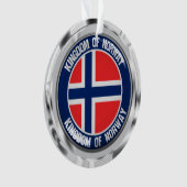 Emblem der Norwegen-Runde Ornament (Vorderseite)