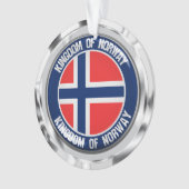 Emblem der Norwegen-Runde Ornament (Vorderseite)