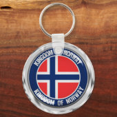 Emblem der Norwegen-Runde Schlüsselanhänger (Vorderseite)