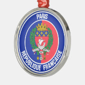 Emblem der Pariser Runde Ornament Aus Metall (Links)