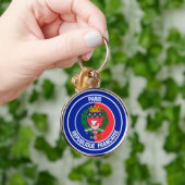 Emblem der Pariser Runde Schlüsselanhänger (Hand)
