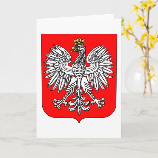 Emblem der polnischen Grußkarten Karte (Gelbe Blume)