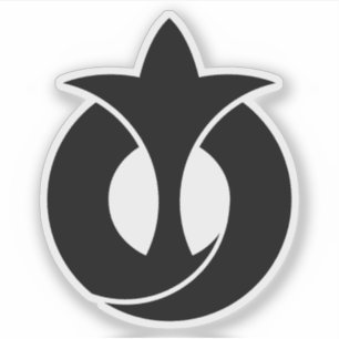 Emblem der Präfektur Aichi, Japan Aufkleber