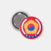 Emblem der Republik Korea Magnet (Vorderseite/Rückseite)