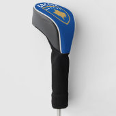 Emblem der Republik Kosovo Golf Headcover (angewinkelt)