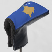 Emblem der Republik Kosovo Golf Headcover (3/4 Vorderseite)