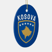 Emblem der Republik Kosovo Keramik Ornament (Rechts)