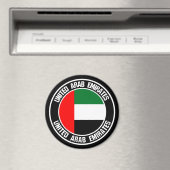 Emblem der Runde der Vereinigten Arabischen Emirat Magnet (In Situ (Geschirrspüler))