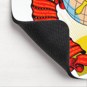 Emblem der sowjetischen Gewerkschaft Mousepad (Ecke)