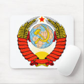 Emblem der sowjetischen Gewerkschaft Mousepad (Mit Mouse)