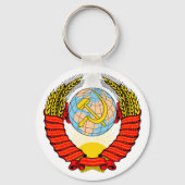 Emblem der sowjetischen Gewerkschaft Schlüsselanhänger (Vorderseite)